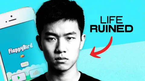 AI-generated gaming story thumbnail about Flappy Bird, made with Thumbo