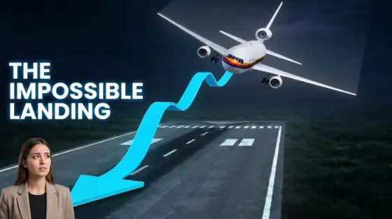 AI-generated aviation documentary thumbnail, made with Thumbo