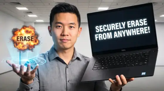 AI-generated tech thumbnail with a bold hook, made with Thumbo