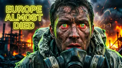 Grim cinematic warzone-style thumbnail, made with Thumbo