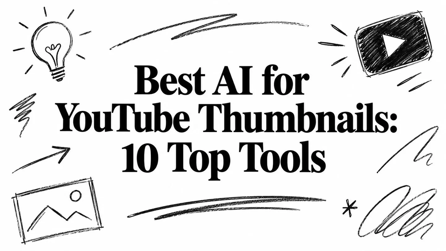 Best AI for YouTube Thumbnails: 10 Top Tools