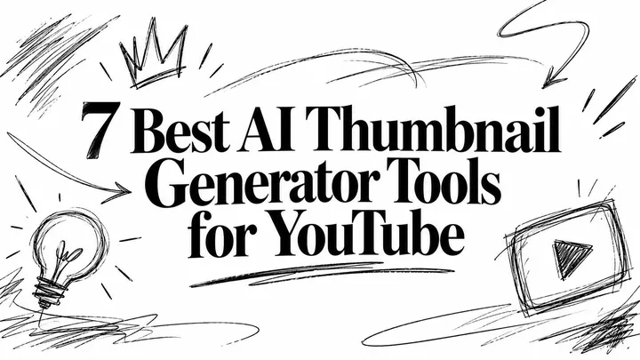 7 Best AI Thumbnail Generator Tools for YouTube