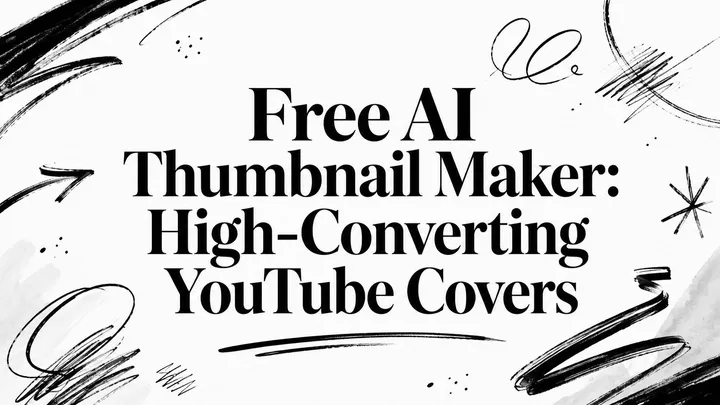 Free AI Thumbnail Maker: High-Converting YouTube Covers