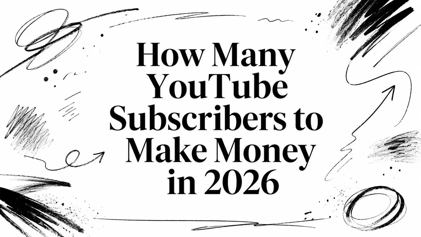How Many YouTube Subscribers to Make Money in 2026