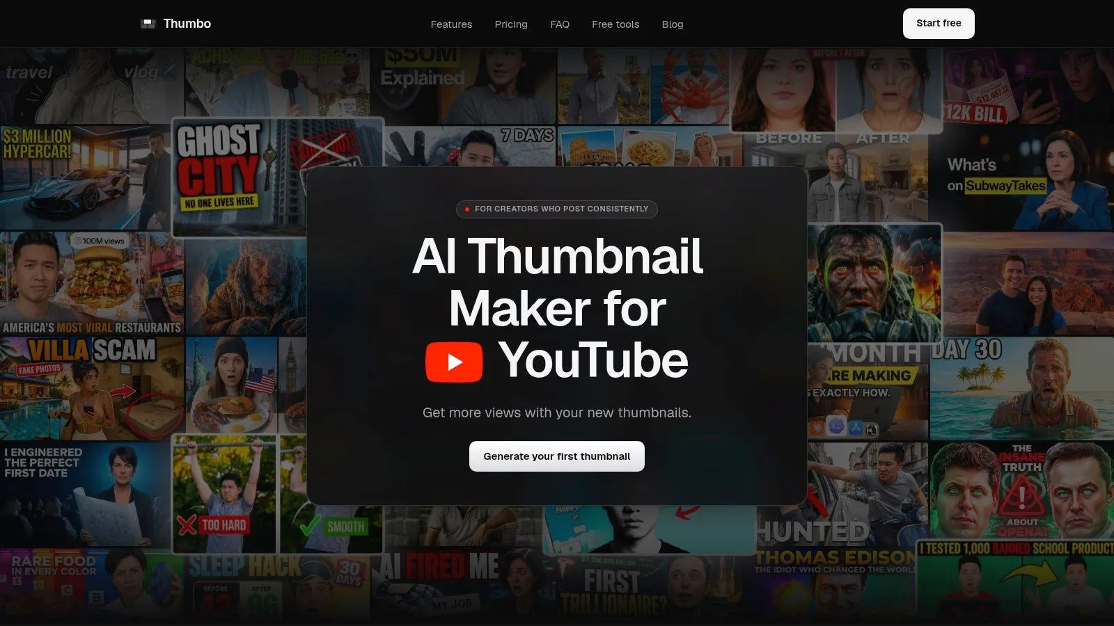 Screenshot from https://thumbo.ai