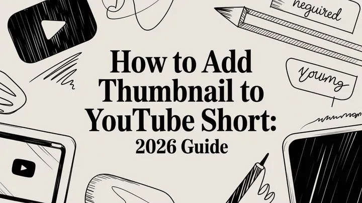 How to Add Thumbnail to YouTube Short: 2026 Guide