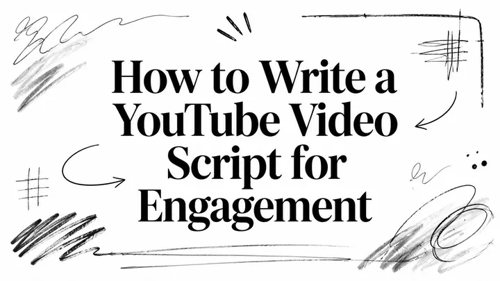 How to Write a YouTube Video Script for Engagement
