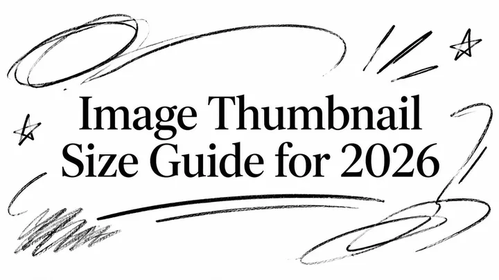 Image Thumbnail Size Guide for 2026