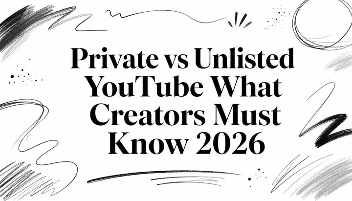 Private vs Unlisted YouTube What Creators Must Know 2026
