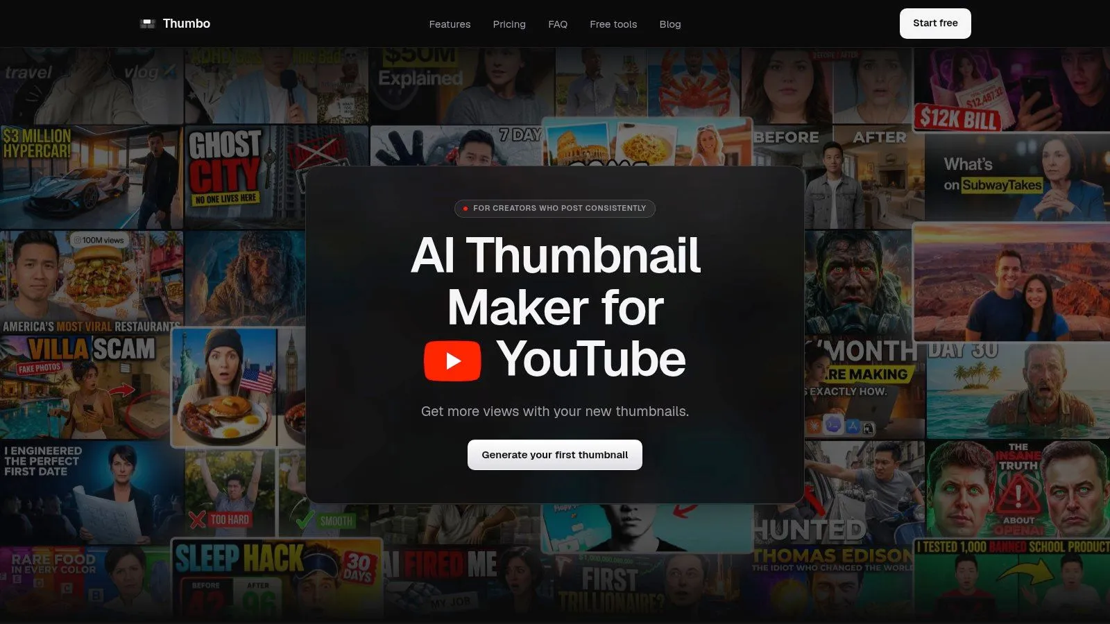 Screenshot from https://thumbo.ai