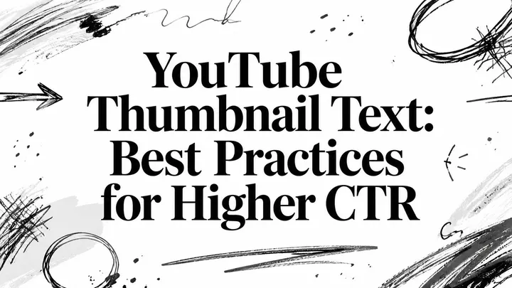 YouTube Thumbnail Text: Best Practices for Higher CTR